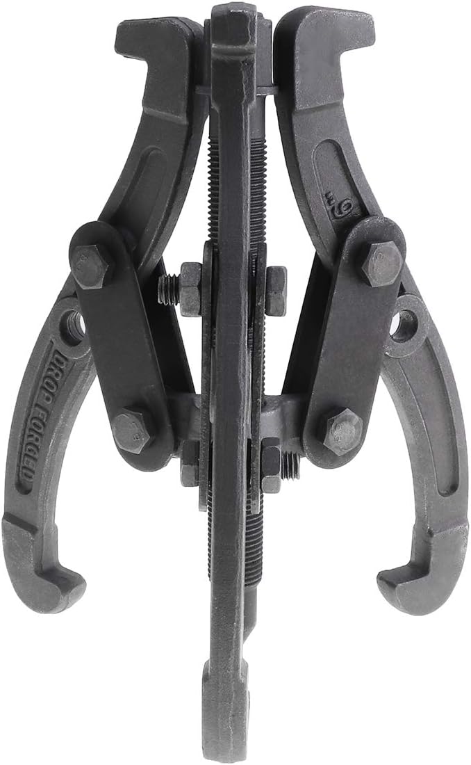 ChgImposs Multifunction Standard Carbon Steel 2 Jaw / 3 Jaw Bearing Puller with 4 Single Hole Claw Pullers for Car/Mechanical Repairing (6 Inch) - Image 1